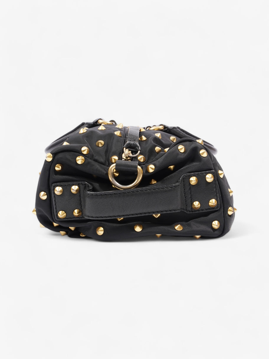 Givenchy Studded Satchel Black Nylon Image 6