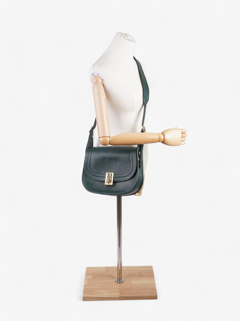  Mulberry Sadie Satchel Mulberry Green Calfskin Leather