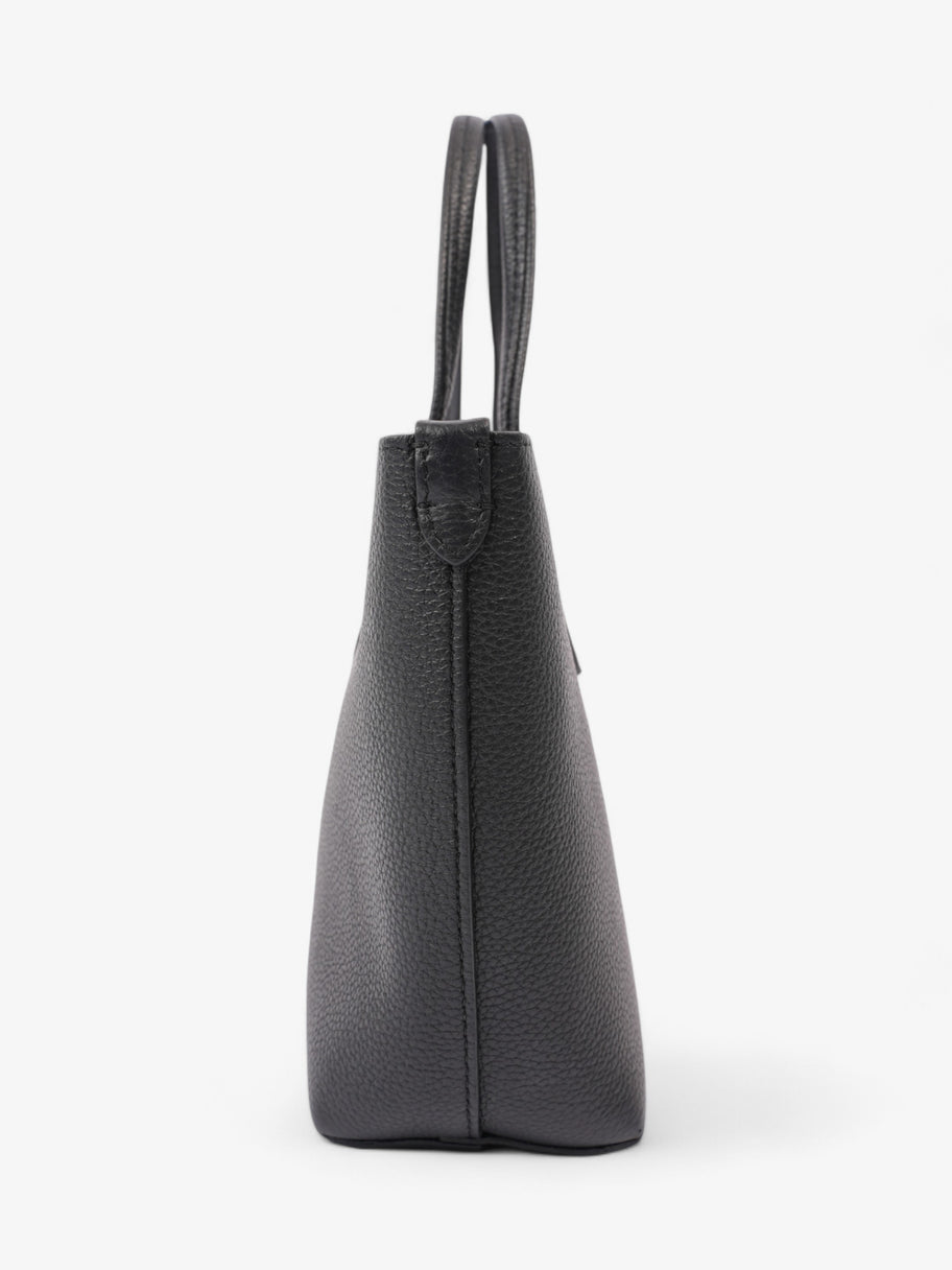 Alexander McQueen Shopper Tote Black Leather Small Image 3