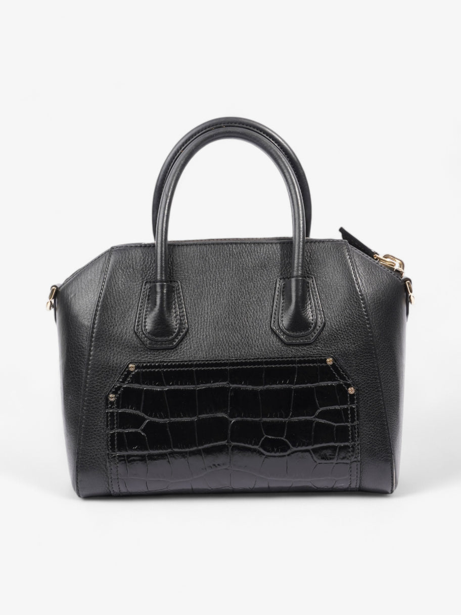 Givenchy Antigona Black Embossed Leather Small Image 4