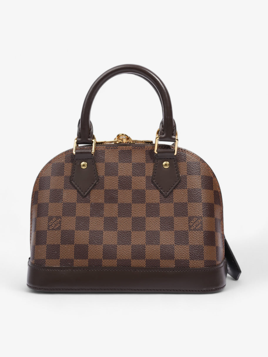 Louis Vuitton Alma Damier Ebene Coated Canvas BB Image 4