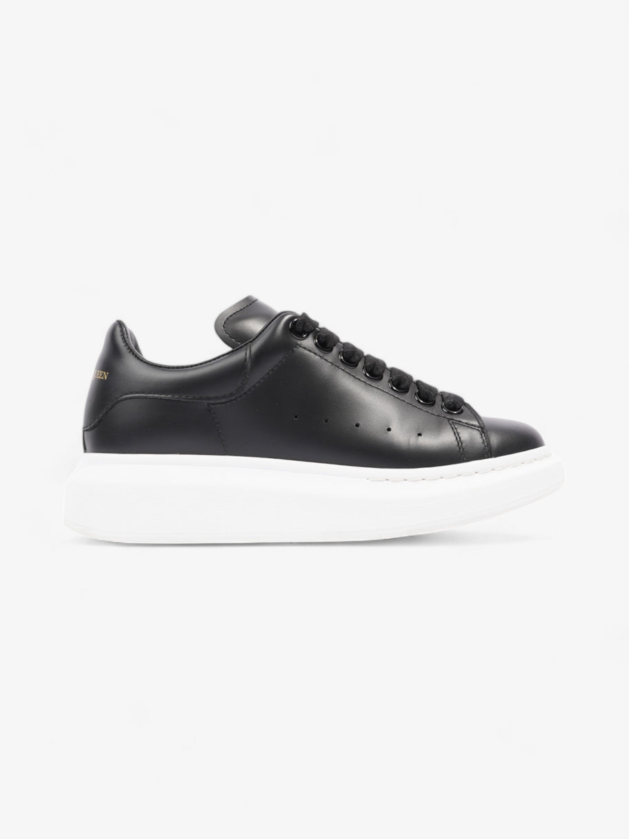 Alexander McQueen Oversized Sneakers Black Leather EU 35 UK 2 Image 1