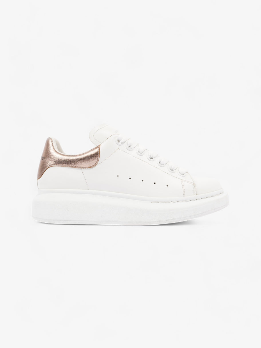 Alexander McQueen Oversized Sneakers White  / Bronze Leather EU 36.5 UK 3.5 Image 1