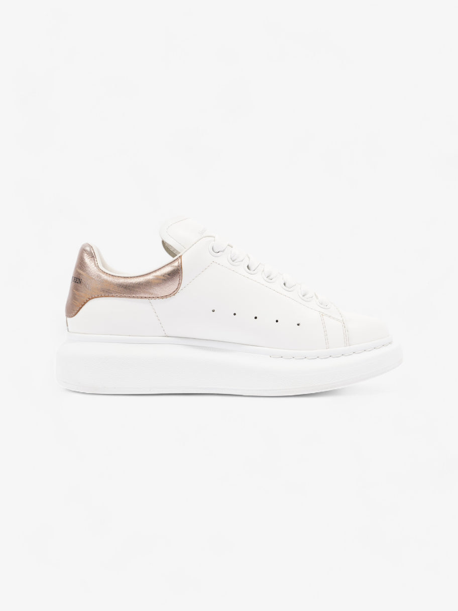 Alexander McQueen Oversized Sneakers White  / Bronze Leather EU 36.5 UK 3.5 Image 4