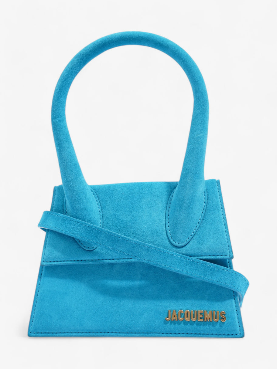 Jacquemus Le Chiquito Moyen Blue Suede Luxe Collective