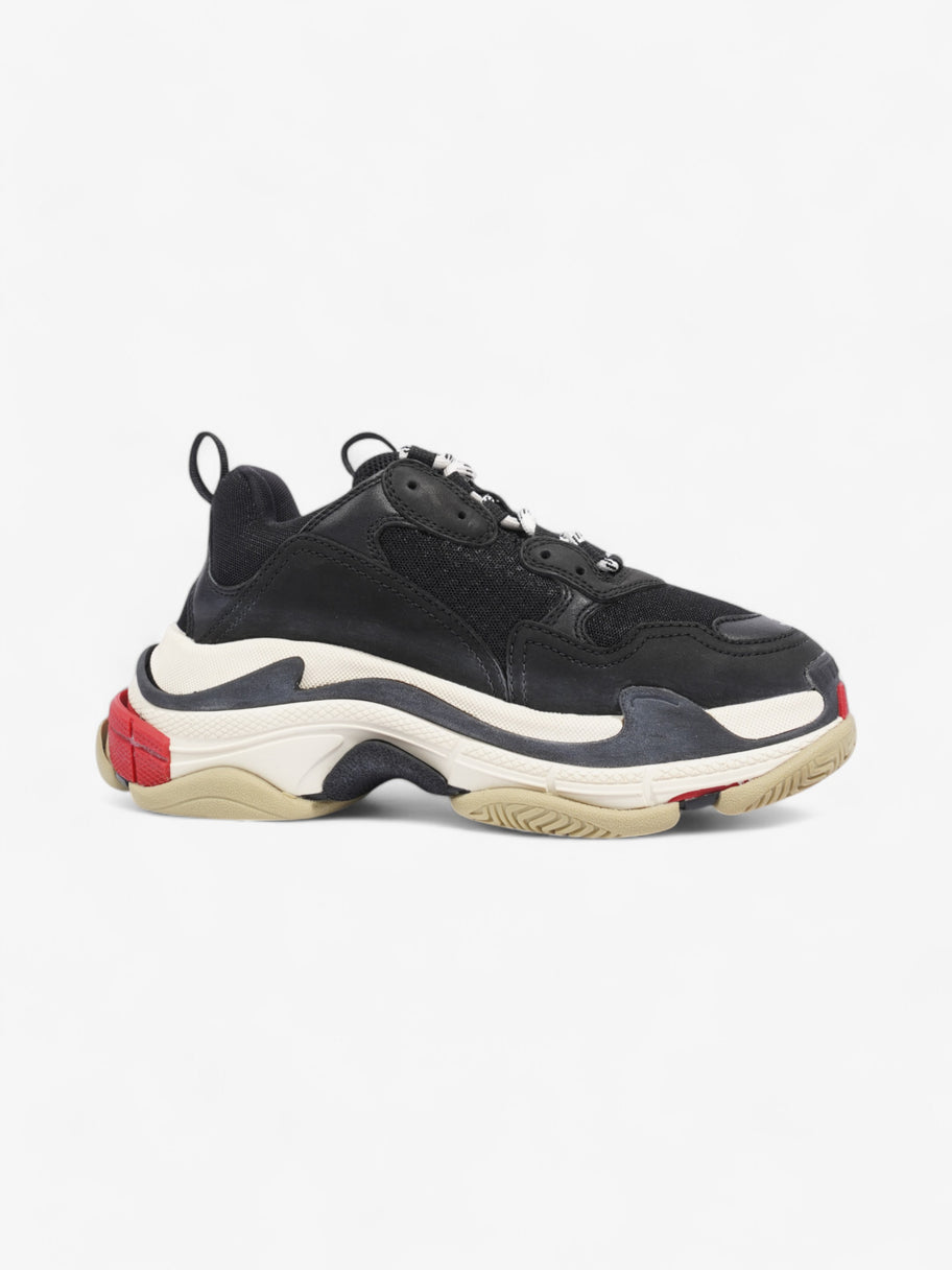 Balenciaga Triple S Black / White / Red Mesh EU 38 UK 5 Image 4