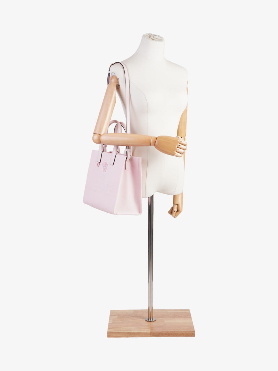 Versace La Medusa Tote Pink Canvas Small Image 2