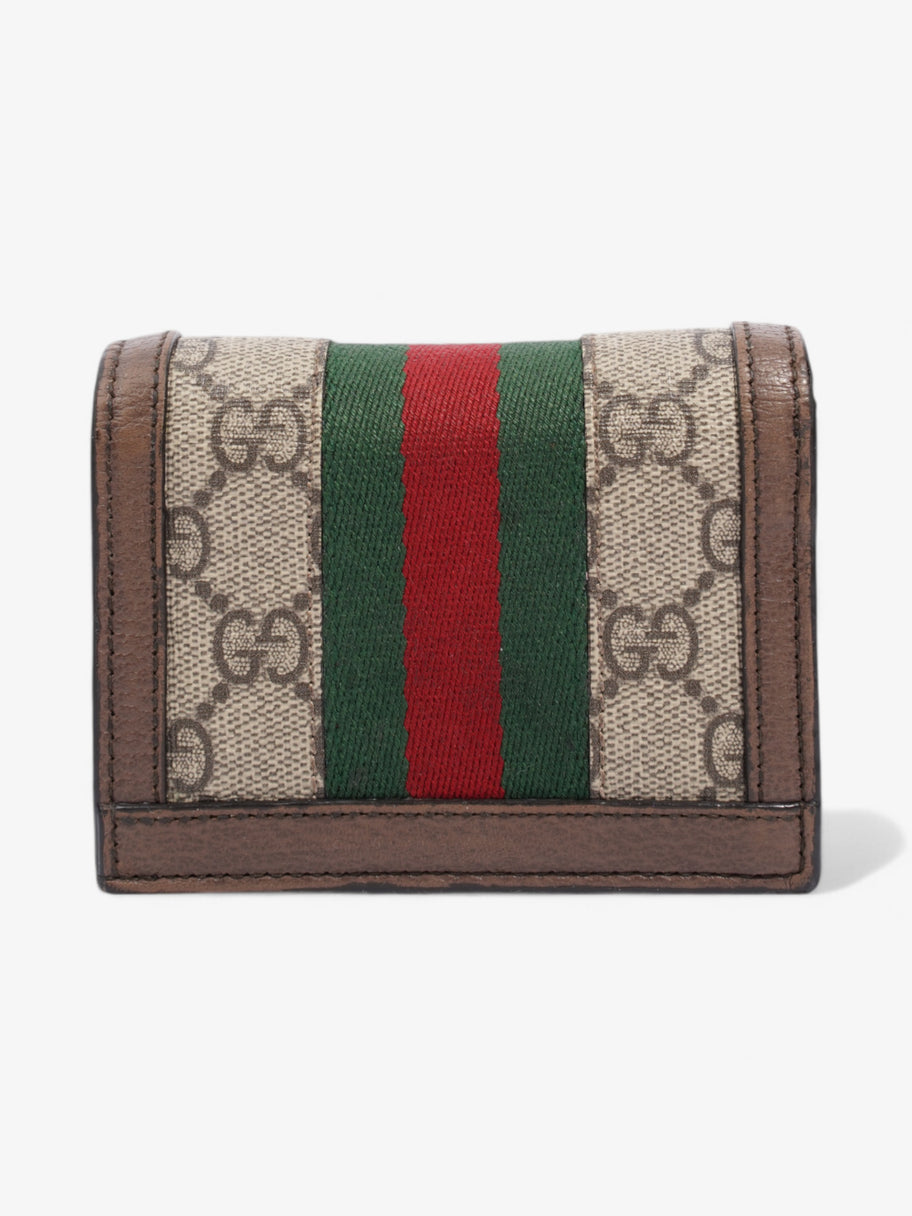 Gucci GG Ophidia Wallet GG Supreme / Brown / Gold Canvas Image 3