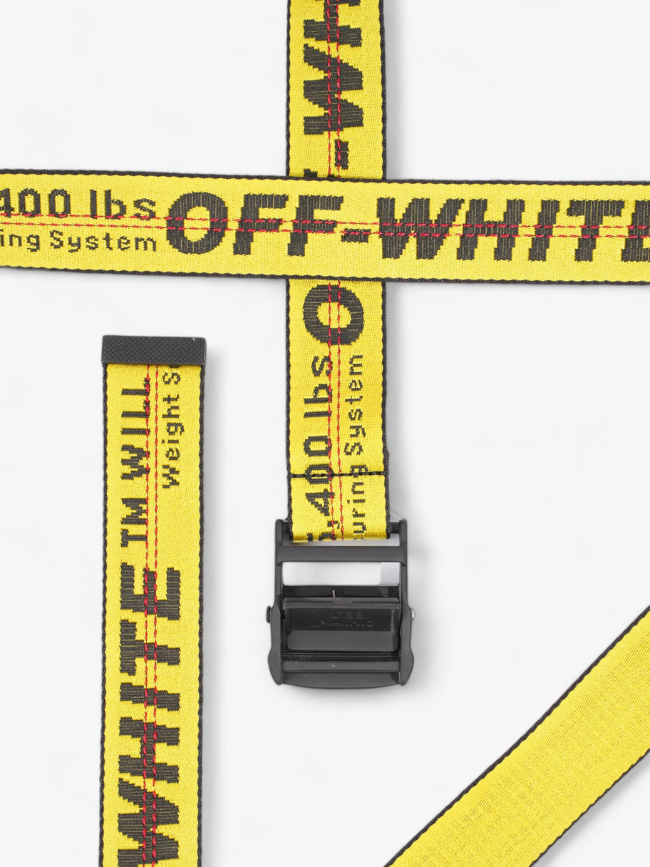 Off White Industrial Belt Yellow Fabric 200cm Image 3