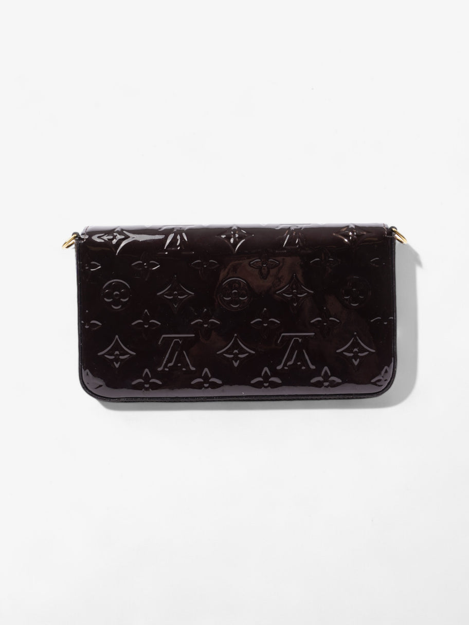 Louis Vuitton Pochette Felicie Monogram Vernis Brown Vernis Leather Luxe Collective