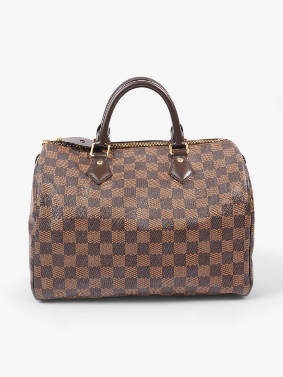 Louis Vuitton Speedy Damier Ebene Coated Canvas 30 Image 4