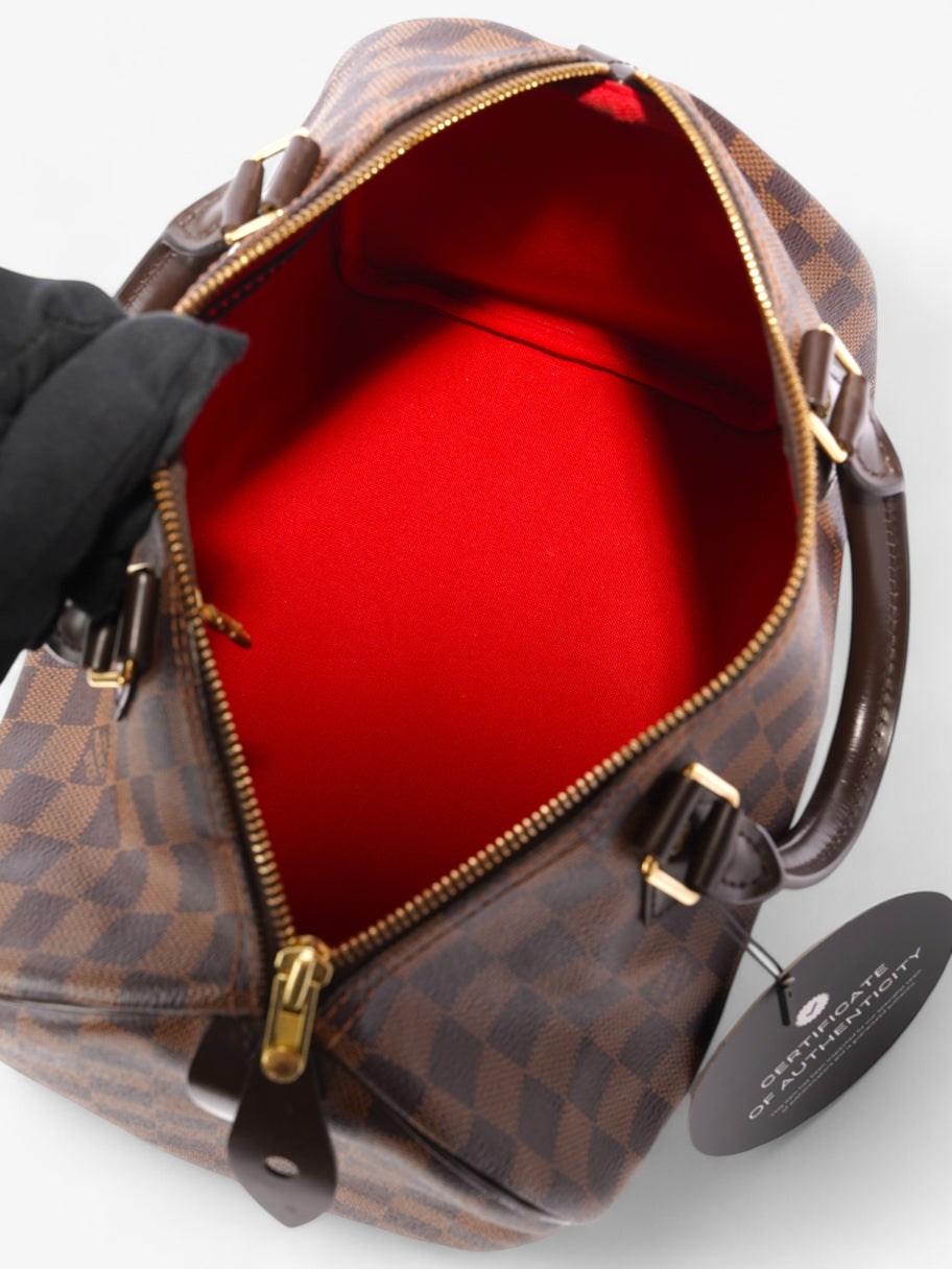 Louis Vuitton Speedy Damier Ebene Coated Canvas 30 Image 7