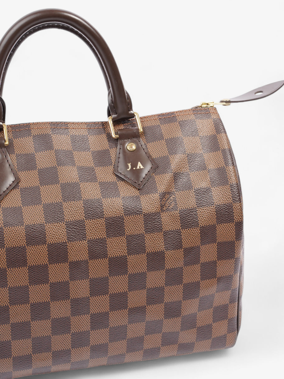 Louis Vuitton Speedy Damier Ebene Coated Canvas 30 Image 9