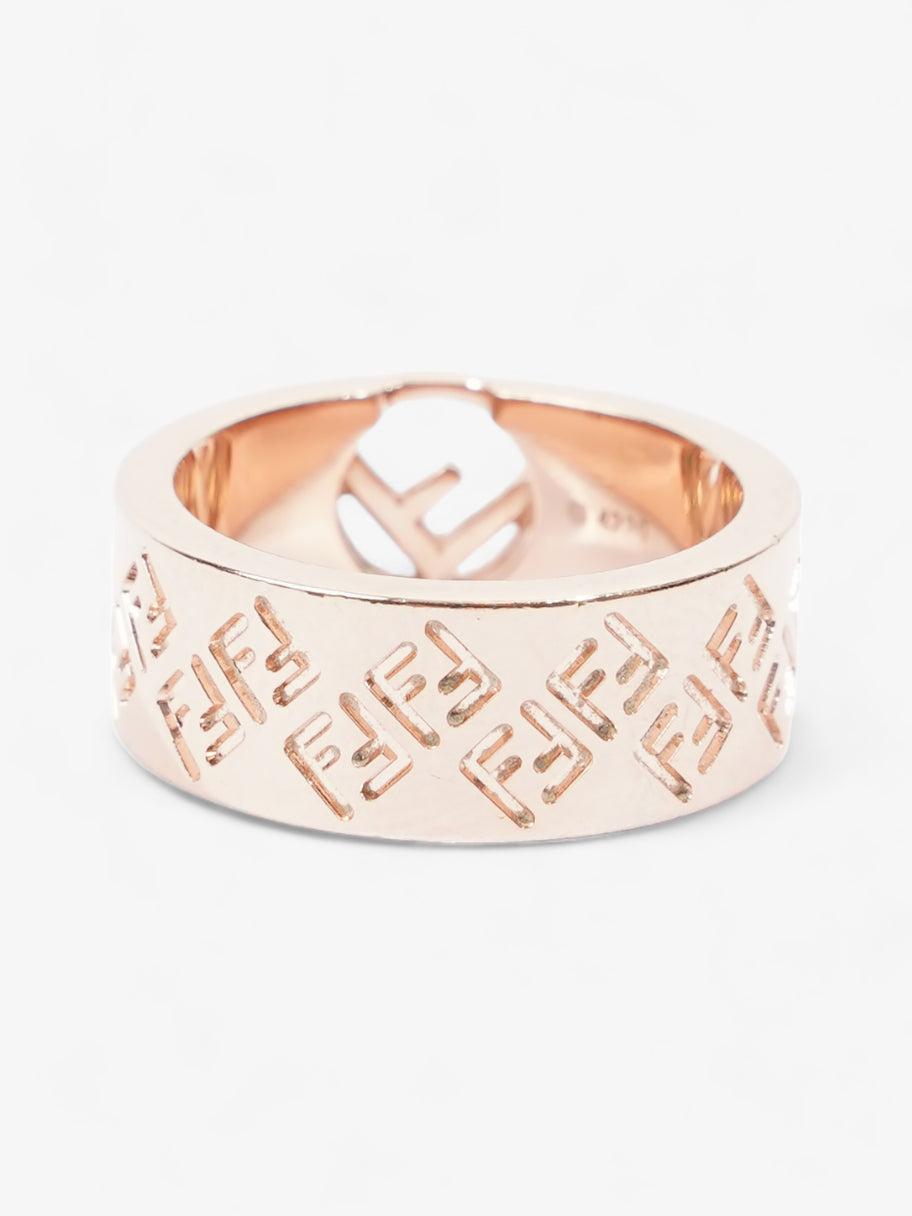 Fendi FF Ring Rose Gold Base Metal M Image 4