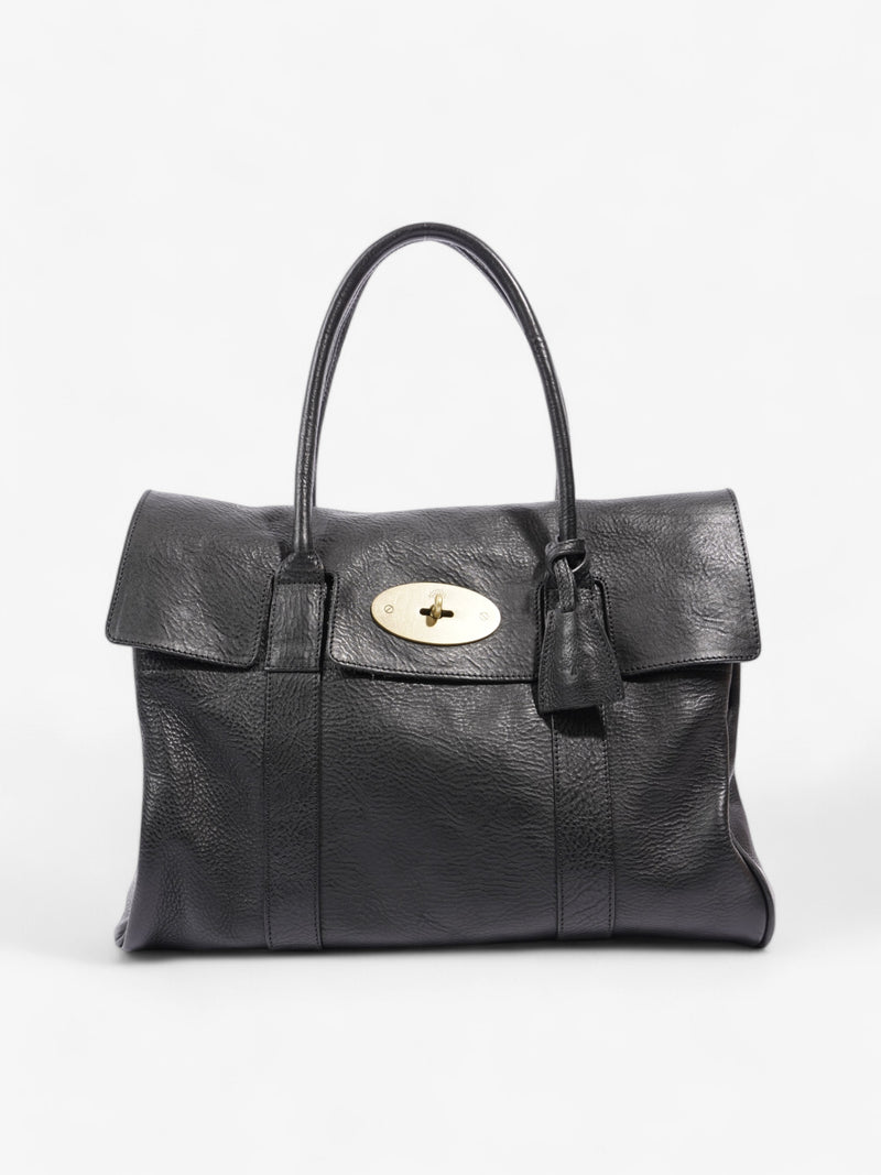  Mulberry Bayswater Black Grained Leather