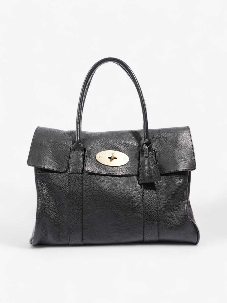 Mulberry Bayswater Black Grained Leather Image 1