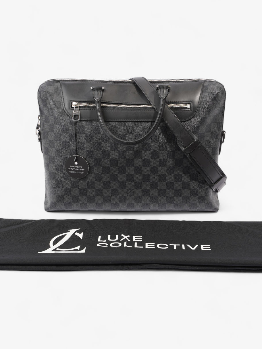 Louis Vuitton Porte-Documents Jour Damier Graphite Coated Canvas NM Image 11