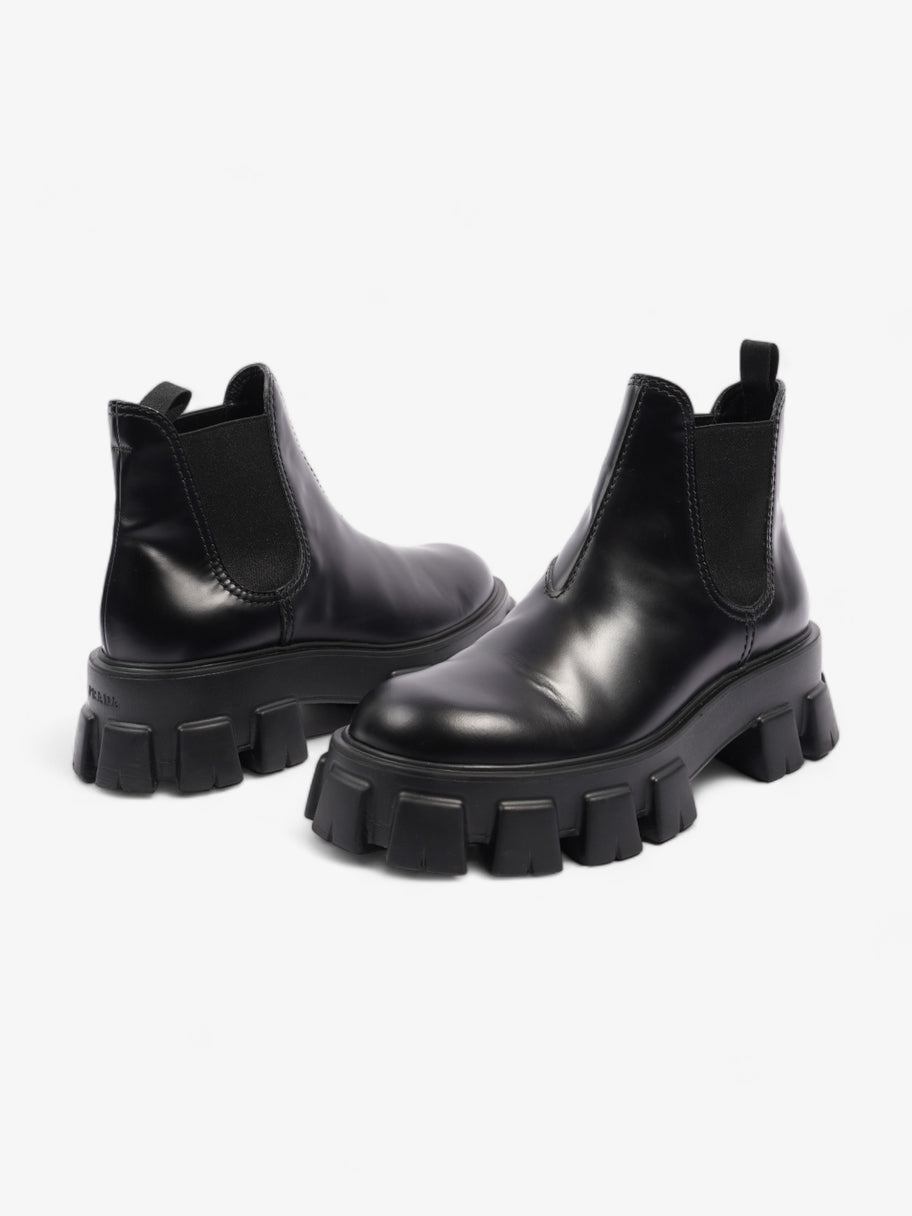 Monolith Chelsea Boots Black Leather EU 41 UK 7 Image 9