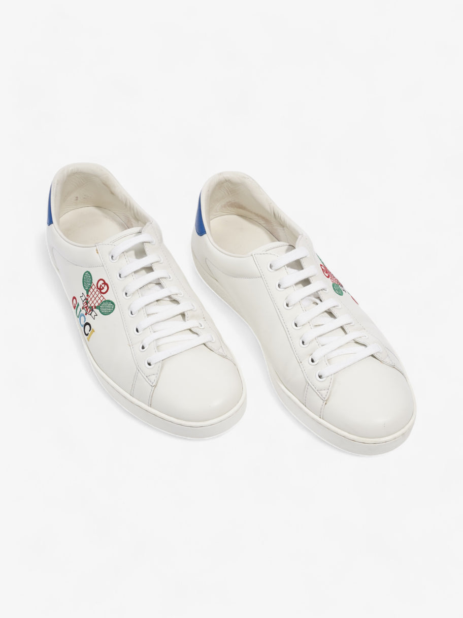 Gucci Ace Sneakers with Tennis White / Blue Leather EU 44 UK 10 Image 9