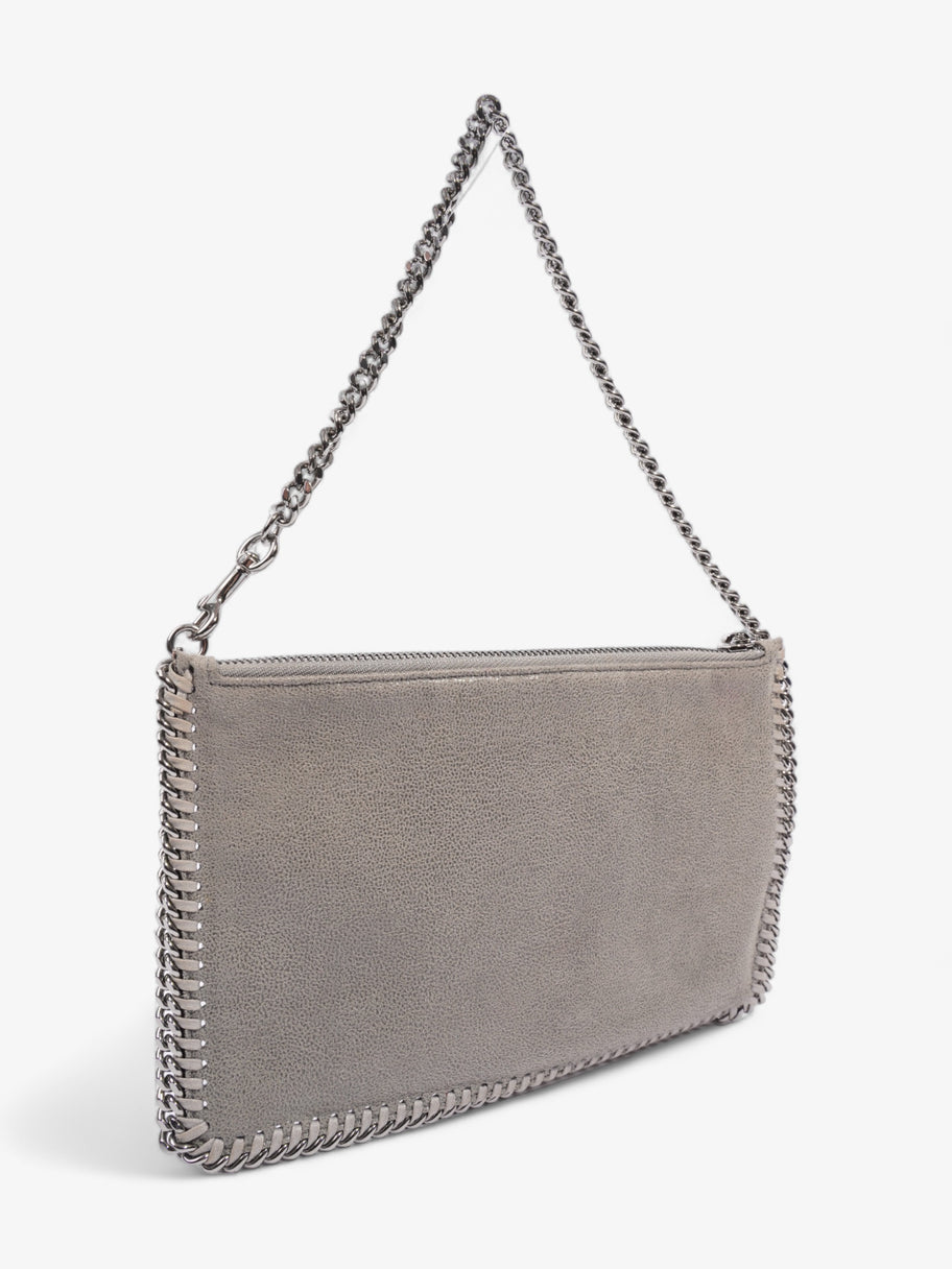 Stella McCartney Falabella Clutch Grey Vegan Leather Image 2