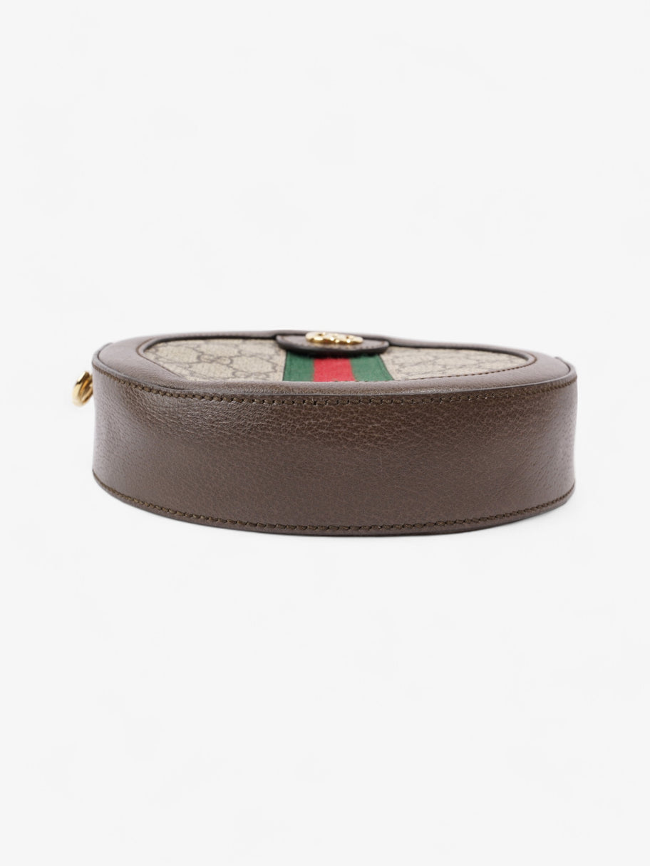 Gucci Ophidia GG Round GG Supreme / Green / Red Canvas Mini Image 6