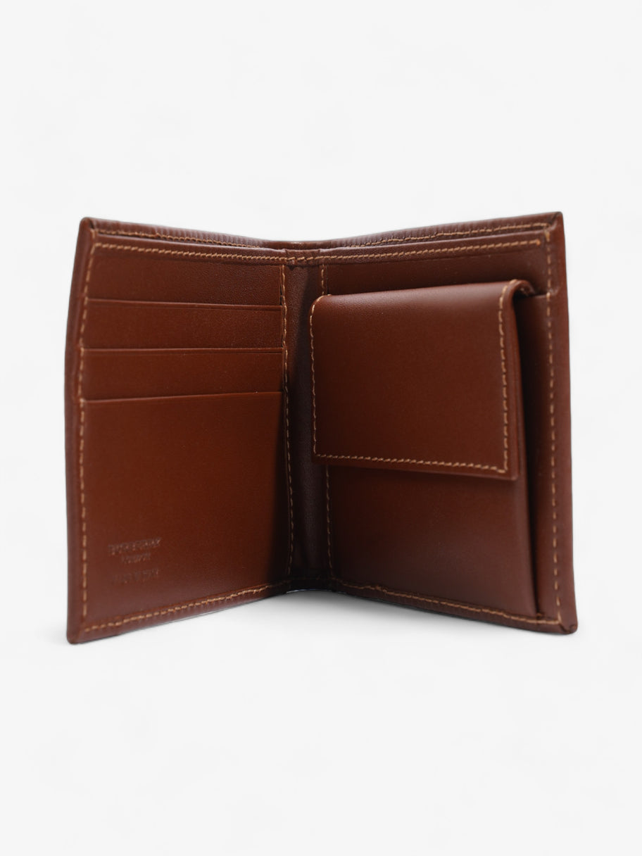 Burberry Bifold Wallet Haymarket Check Coated Canvas Image 4