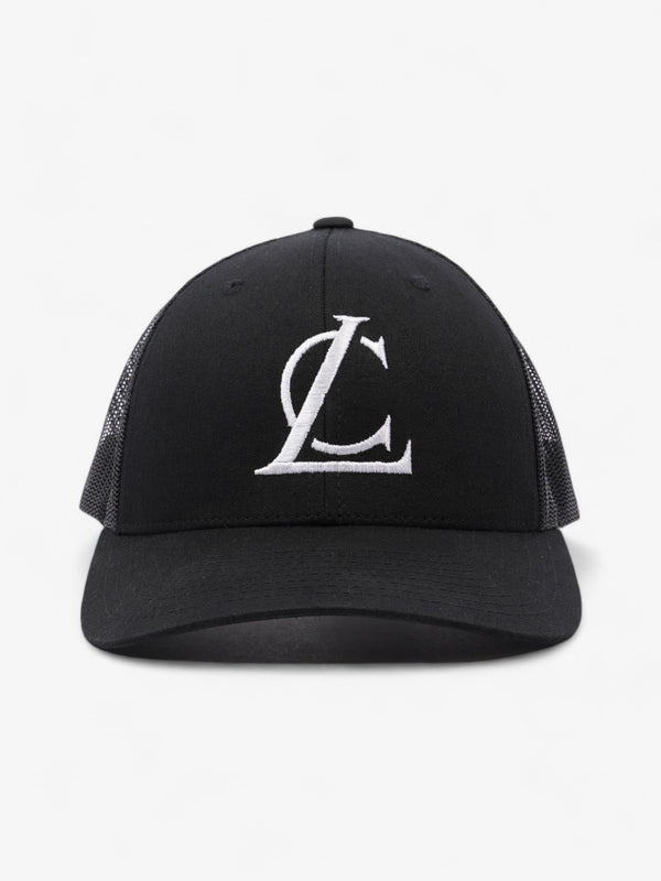 Luxe Collective Logo Trucker Cap Black / White