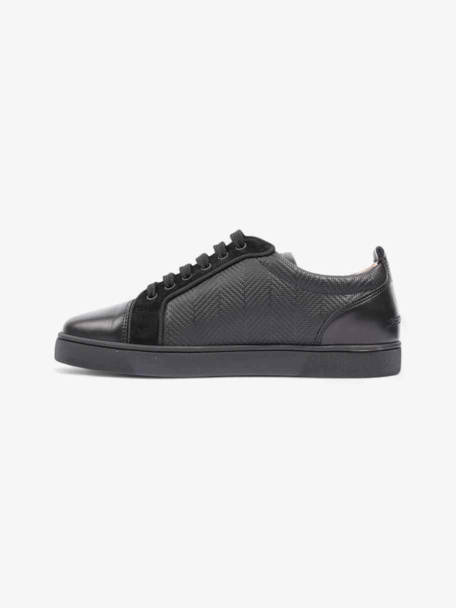 Christian Louboutin Louis Junior Flat Black Calfskin Leather EU 42 UK 8 Image 3