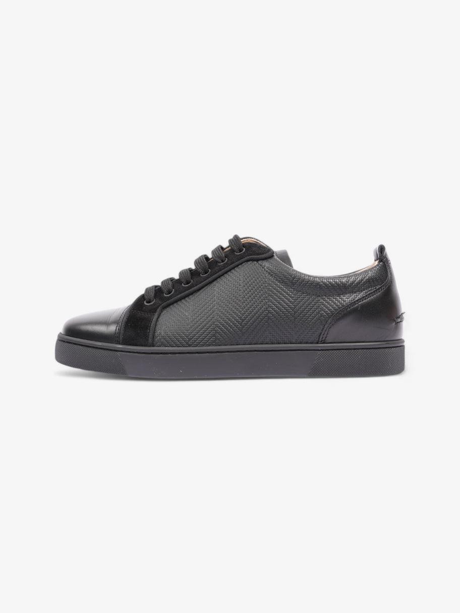 Christian Louboutin Louis Junior Flat Black Calfskin Leather EU 42 UK 8 Image 5