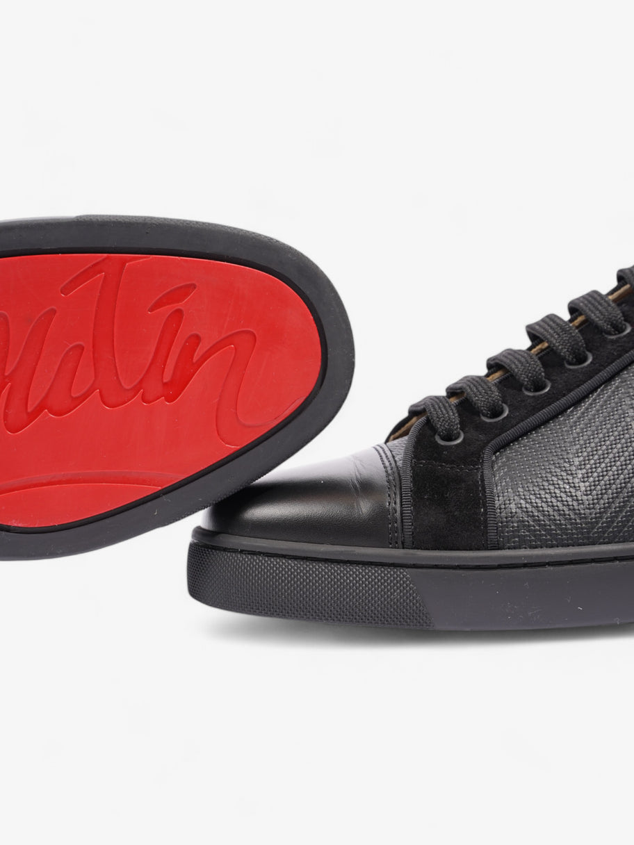 Christian Louboutin Louis Junior Flat Black Calfskin Leather EU 42 UK 8 Image 9