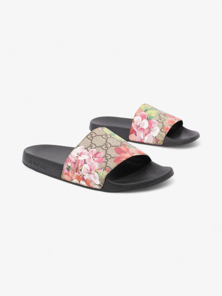 Gucci GG Blooms Supreme slides Beige / Floral Canvas EU 39 UK 6 Image 2