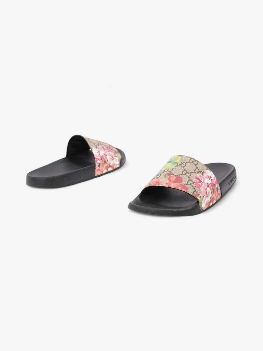 Gucci GG Blooms Supreme slides Beige / Floral Canvas EU 39 UK 6 Image 9