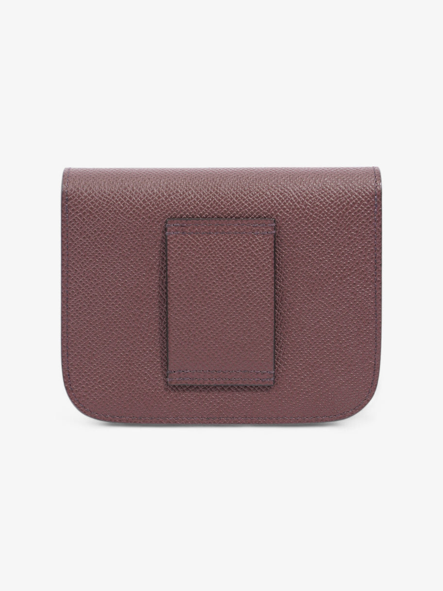 Hermes Constance Slim Wallet Rouge Sellier / Rubis Calfskin Leather Image 2