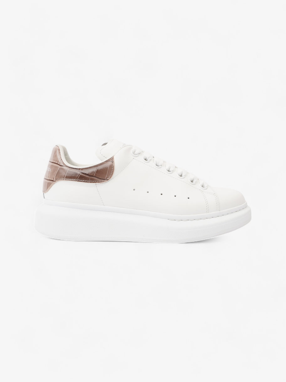 Alexander McQueen Oversized Sneakers White / Beige Leather EU 39.5 UK 6.5 Image 1