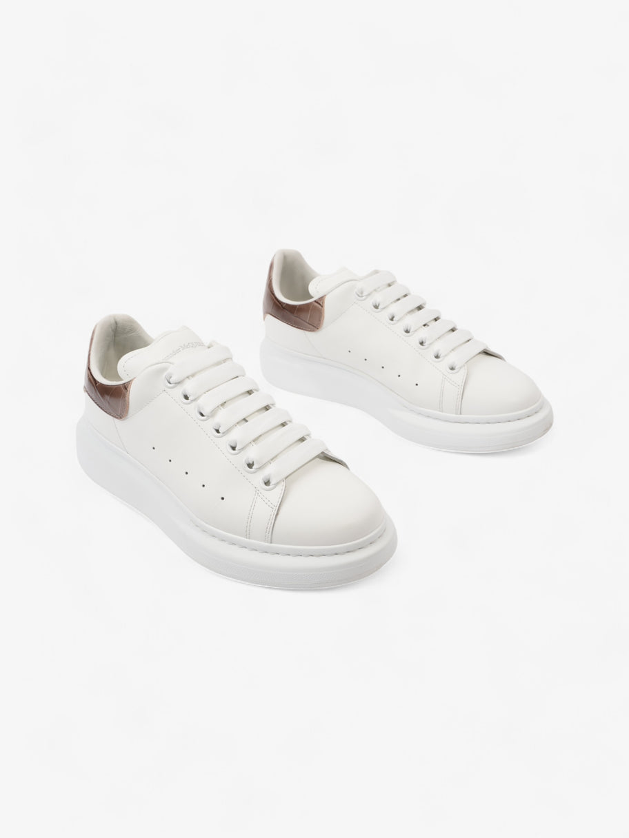 Alexander McQueen Oversized Sneakers White / Beige Leather EU 39.5 UK 6.5 Image 2