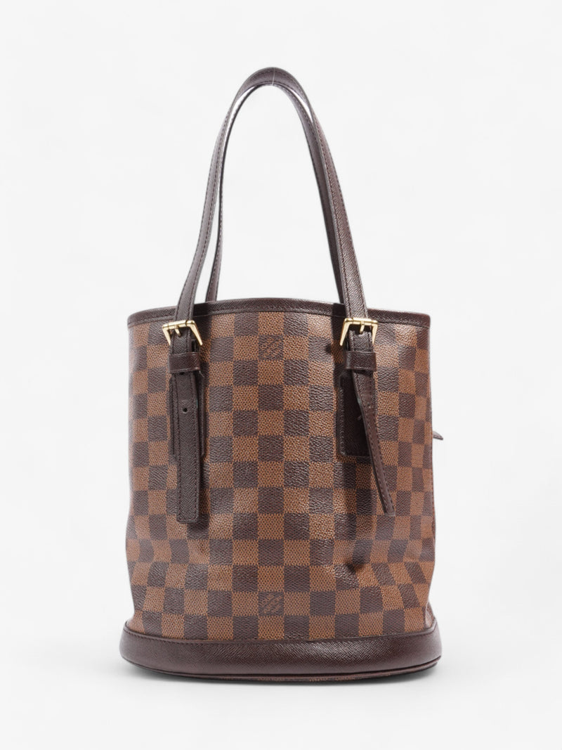  Louis Vuitton Marais Bucket Bag Damier Ebene Coated Canvas