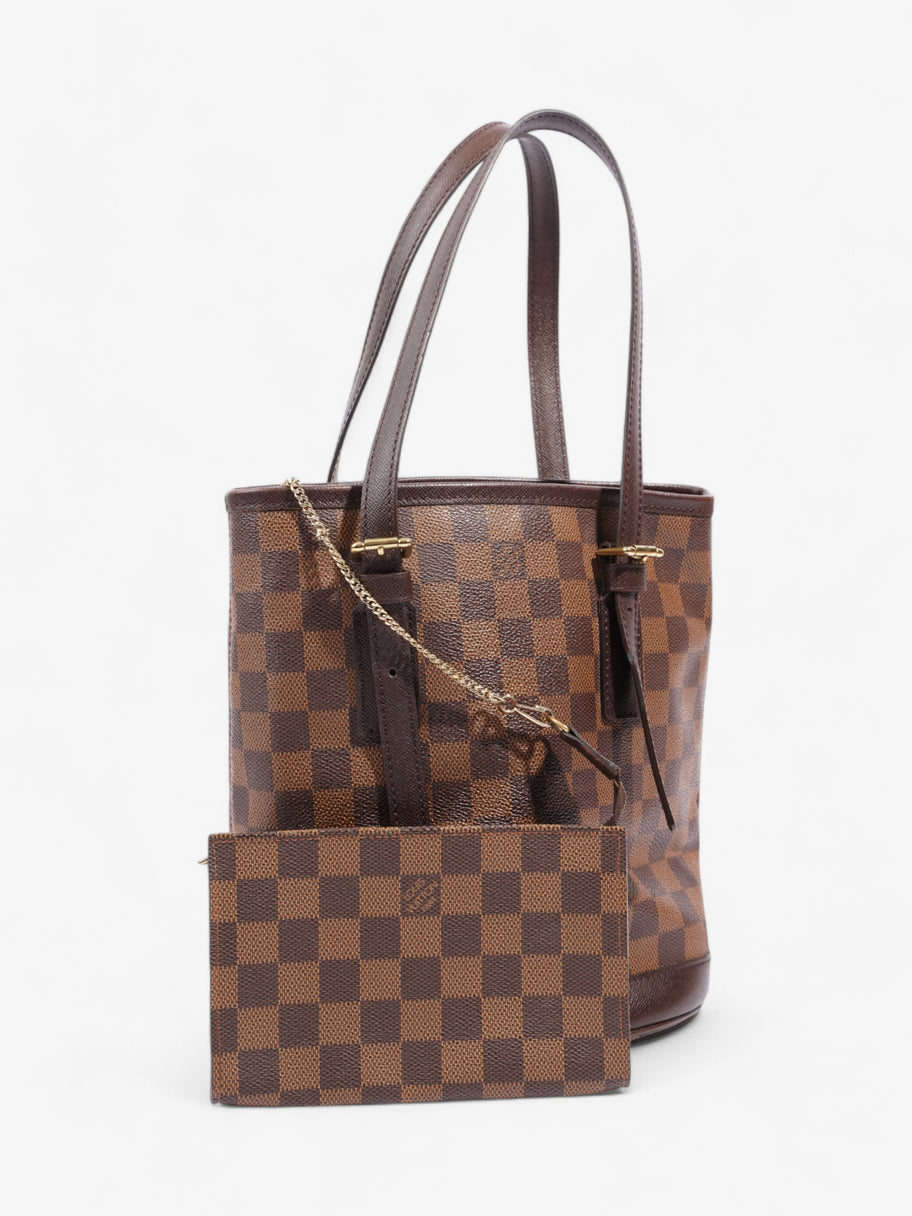 Louis Vuitton Marais Bucket Bag Damier Ebene Coated Canvas Luxe Collective