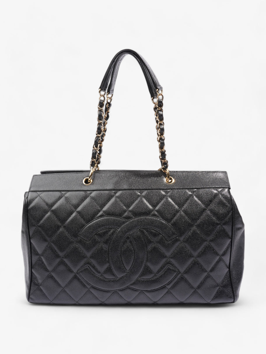 Weekender XXL  Black Caviar Leather Image 1