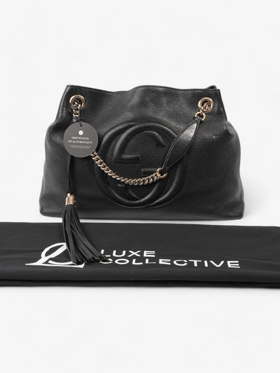 Gucci soho black leather crossbody bag online