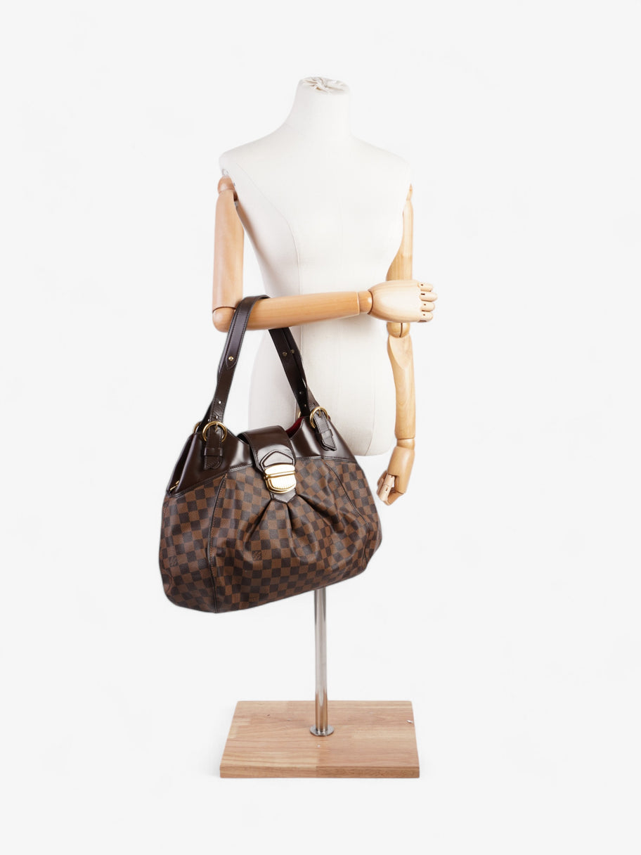 Louis Vuitton Sistina Damier Ebene Coated Canvas GM Image 2