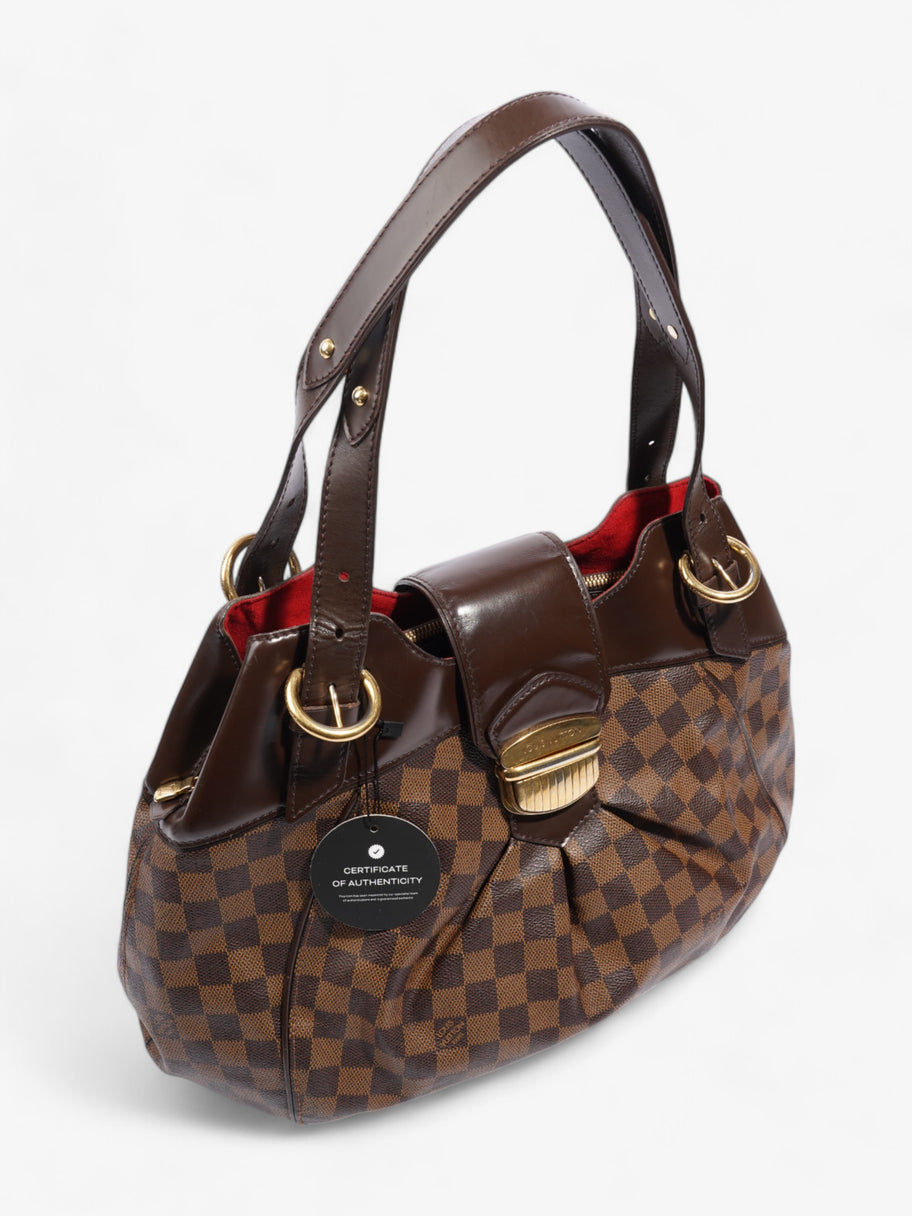 Louis Vuitton Sistina Damier Ebene Coated Canvas GM Image 8