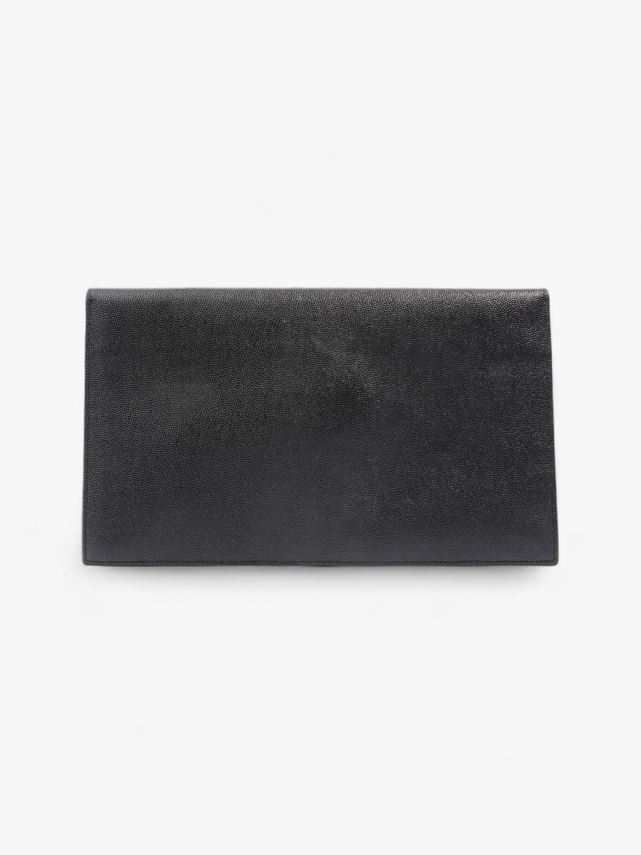 Saint Laurent Uptown Pouch Black Calfskin Leather Image 4