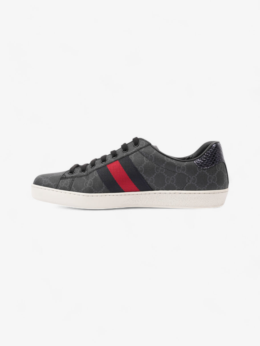 Gucci Ace Black / Navy  / Red Coated Canvas EU 43.5 UK 9.5 Image 3