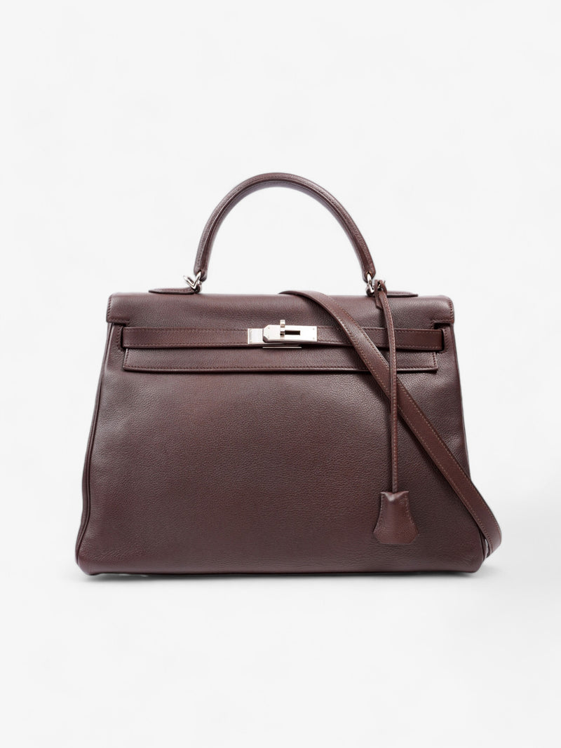  Hermes Kelly Rouge H Clemence 35