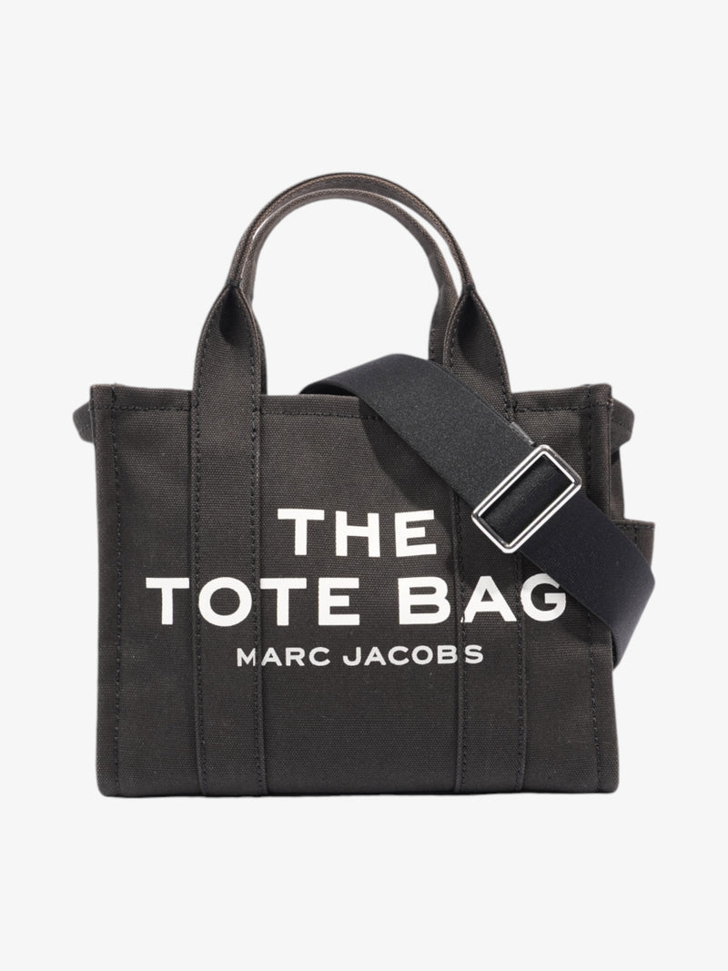  Marc Jacobs The Tote Bag Black / White Cotton Small