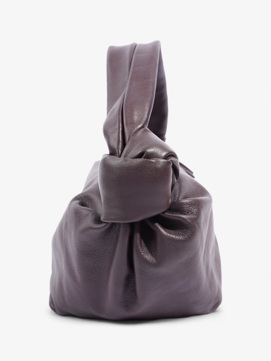 Bottega Veneta Double Knot Bag Purple Leather Image 3