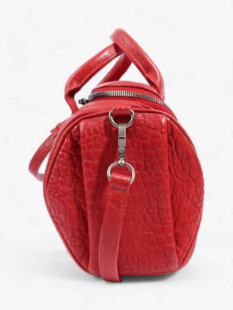 Alexander Wang Rocco Red Grained Leather Image 3