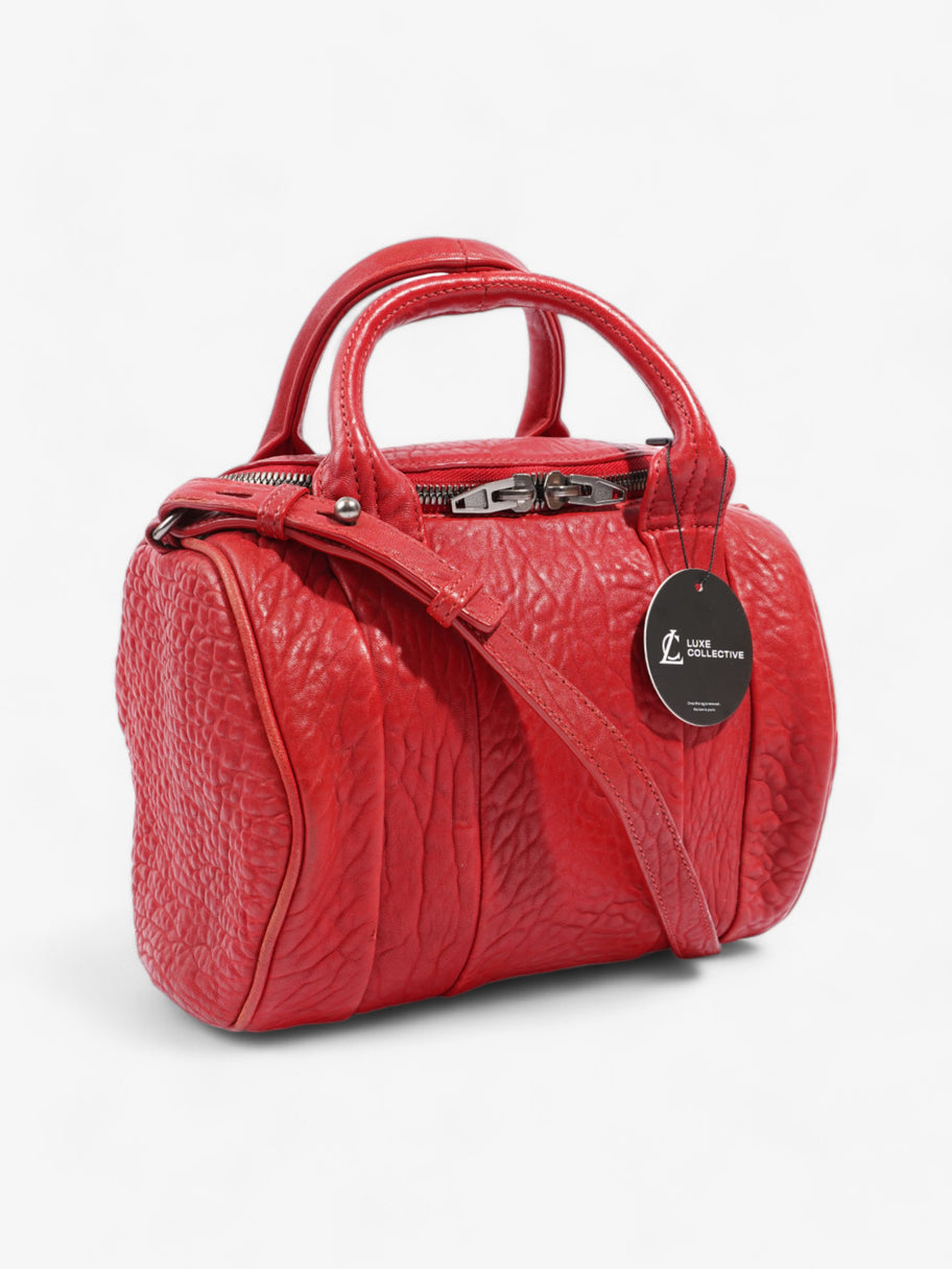 Alexander Wang Rocco Red Grained Leather Image 8