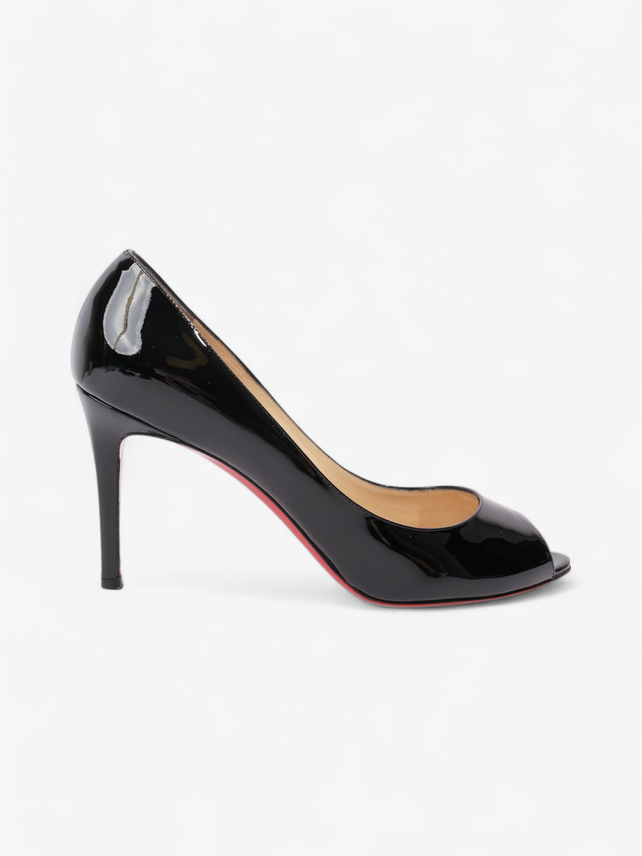 Christian Louboutin You You 85mm Black Patent Leather EU 41.5 UK 7.5 Image 1