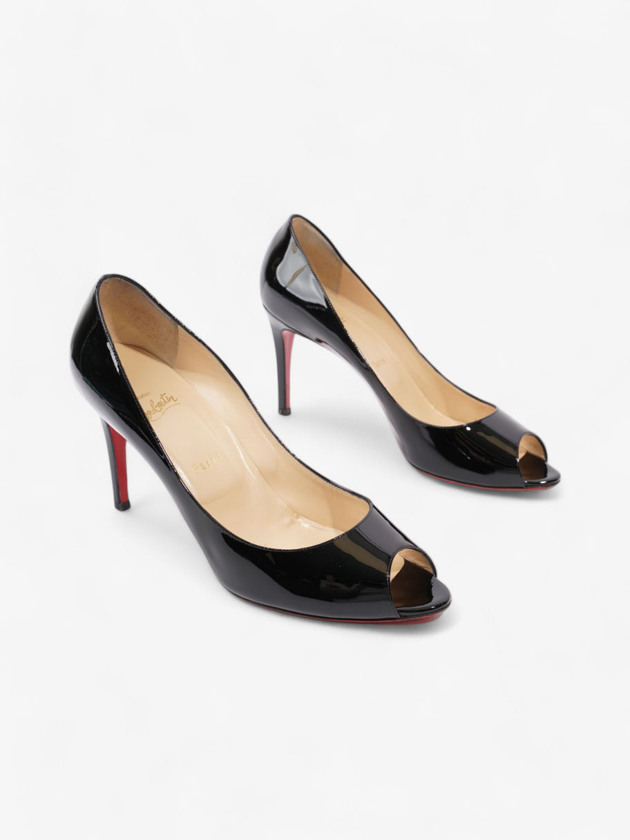 Christian Louboutin You You 85mm Black Patent Leather EU 41.5 UK 7.5 Image 2